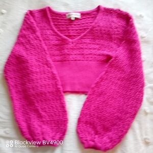 Wind & Willow Knit Crop Sweater